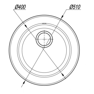 Кухонная мойка Florentina Антик бежевый